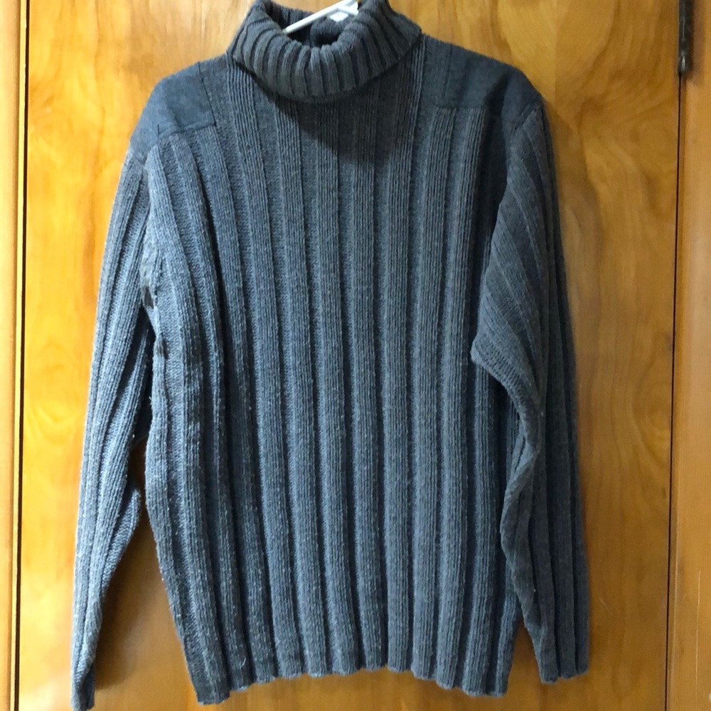 Nautica Men’s XL Grey Turtleneck Sweater